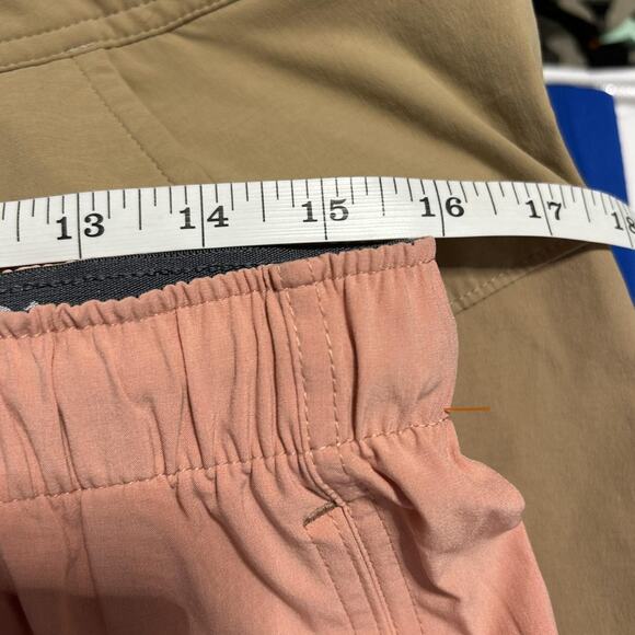 Free Fly Shorts Mens Large Orange Dusk Breeze 6 Inseam UPF 50 Quick Dry Stretch - Picture 5 of 9